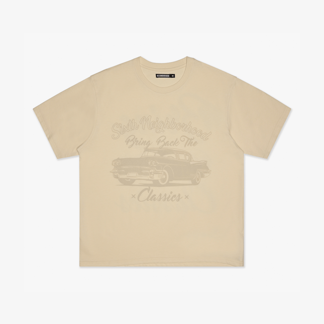 6TH NBRHD 'Classic Is Back' Graphic Tee Cream