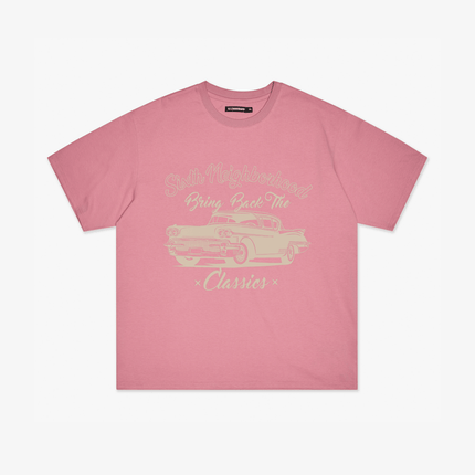 6TH NBRHD 'Classic Is Back' Boxy Tee Pink | SOLE SERIOUSS [1]