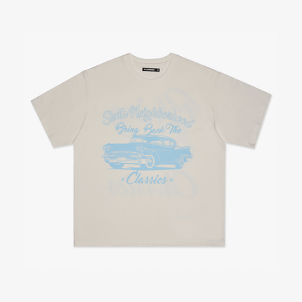 6TH NBRHD 'Classic Is Back' Boxy Tee White | SOLE SERIOUSS [1]
