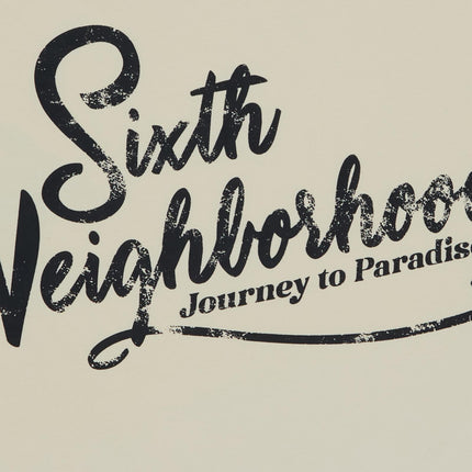 6TH NBRHD 'Paradise' Relaxed Tee Cream | SOLE SERIOUSS [2]