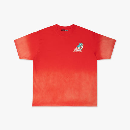 6TH NBRHD 'Paradise' Oversized Tee Red | SOLE SERIOUSS [1]