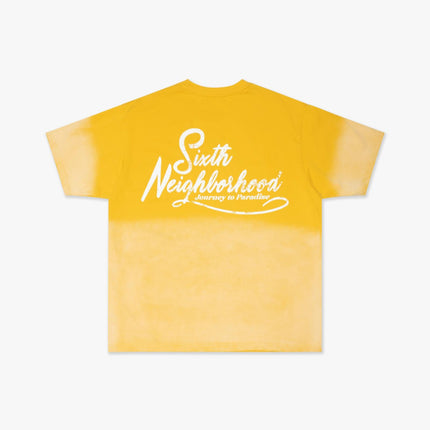6TH NBRHD 'Paradise' Oversized Tee Yellow