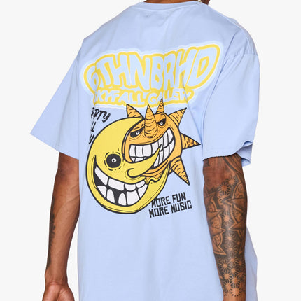 6TH NBRHD 'Skyfall' Oversized Tee Sky Blue