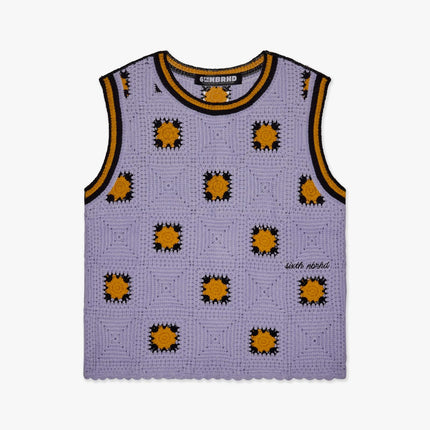6TH NBRHD 'Antalia' Crochet Tank Top Lavender | SOLE SERIOUSS [1]
