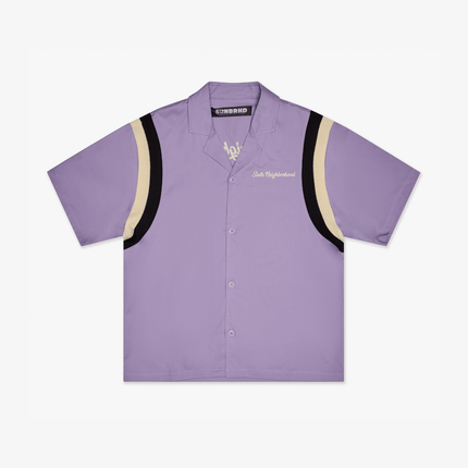 6TH NBRHD 'In My Lane' Woven Shirt Purple | SOLE SERIOUSS [1]