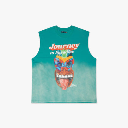 6TH NBRHD 'Muscle' Graphic Tank Aqua | SOLE SERIOUSS [1]