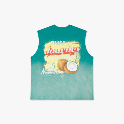6TH NBRHD 'Muscle' Graphic Tank Aqua | SOLE SERIOUSS [2]