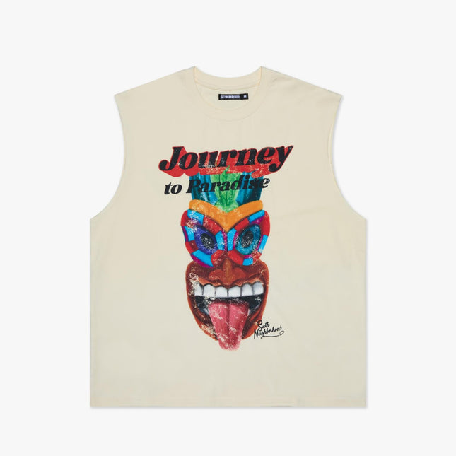 6TH NBRHD 'Muscle' Graphic Tee Cream