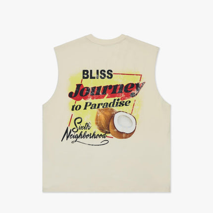 6TH NBRHD 'Muscle' Graphic Tee Cream | SOLE SERIOUSS [3]