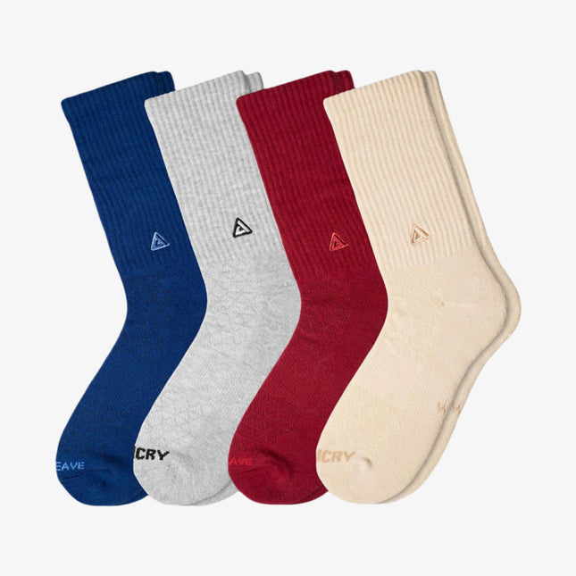 APTHCRY 3.0 High Crew Socks 'Cozy Sweater' (4 Pack) - SOLE SERIOUSS (1)