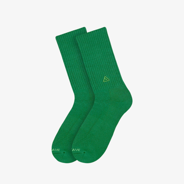 APTHCRY 3.0 High Crew Socks Emerald Green - SOLE SERIOUSS (1)