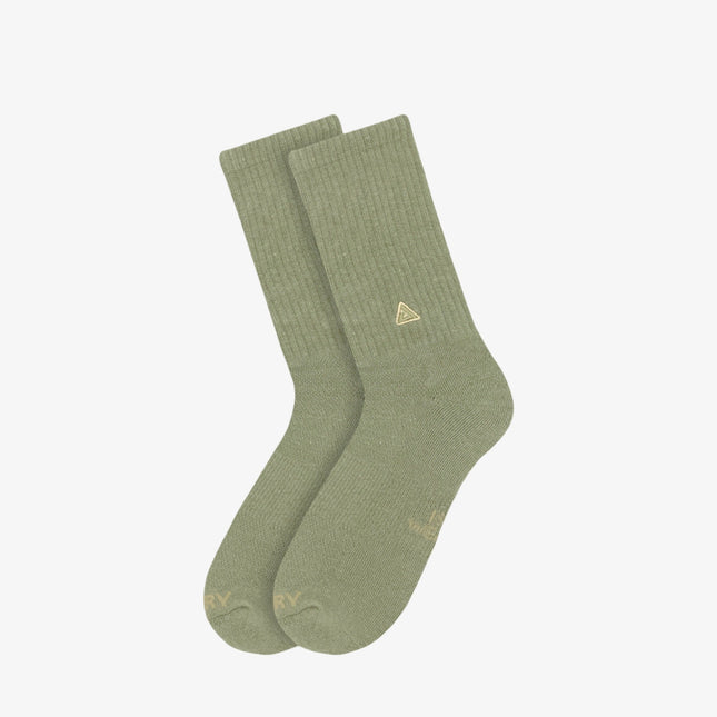 APTHCRY 3.0 High Crew Socks Mineral Green - SOLE SERIOUSS (1)
