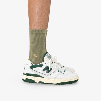 APTHCRY 3.0 High Crew Socks Mineral Green - SOLE SERIOUSS (2)