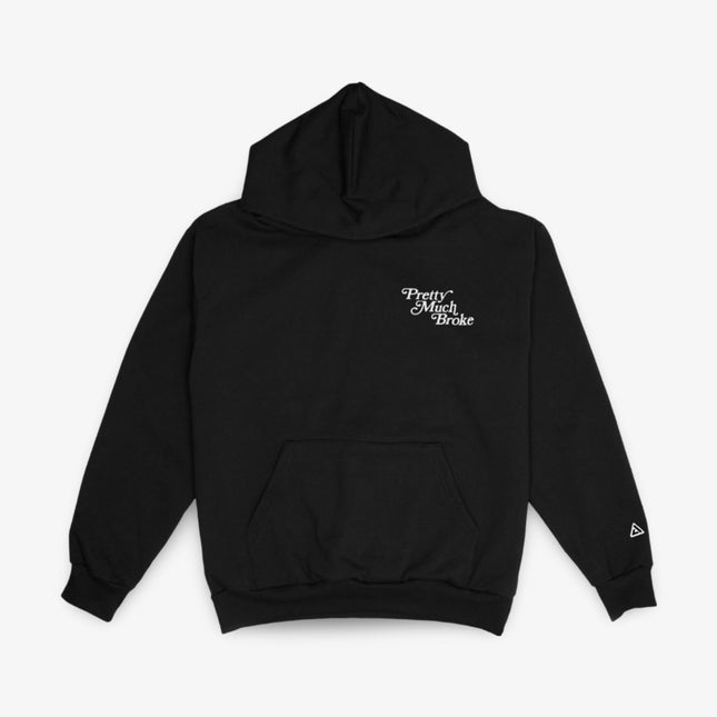 APTHCRY 'Pretty Much Broke' Heavyweight Pullover Hoodie Black - Atelier-lumieres Cheap Sneakers Sales Online (1)