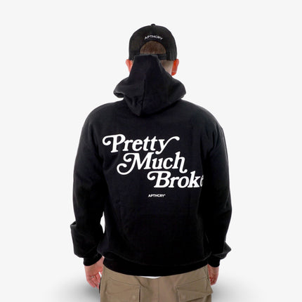 APTHCRY 'Pretty Much Broke' Heavyweight Pullover Hoodie Black - SOLE SERIOUSS (5)