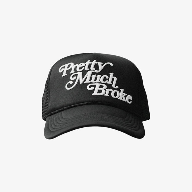 APTHCRY 'Pretty Much Broke' Trucker Snapback Cap Black - SOLE SERIOUSS (1)