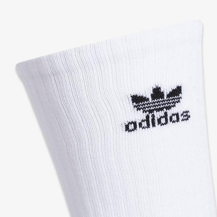 Adidas Trefoil High Crew Socks (6 Pack) Black / White BH6437 - SOLE SERIOUSS (3)