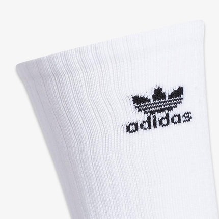 Adidas Trefoil High Crew Socks (6 Pack) Black / White - SOLE SERIOUSS (3)