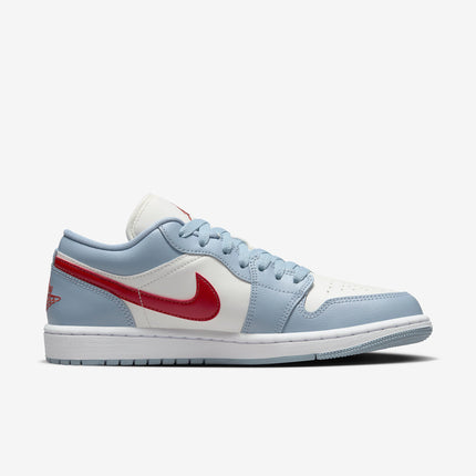 Air Jordan 1 Low 'Blue Whisper / Dune Red' (2024) (Womens) | SOLE SERIOUSS [2]