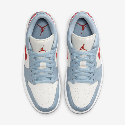 Air Jordan 1 Low 'Blue Whisper / Dune Red' (2024) (Womens) | SOLE SERIOUSS [4]