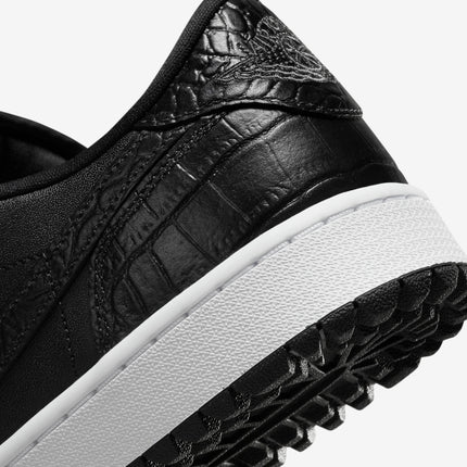 Air Jordan 1 Low Golf 'Black Crocodile' (2023) | SOLE SERIOUSS [7]