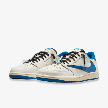 Air Jordan 1 Low OG SP x Travis Scott x Fragment Design 'Sail / Military Blue' (2025) | SOLE SERIOUSS [3]