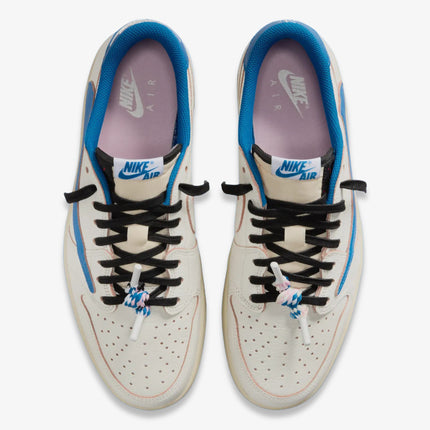 Air Jordan 1 Low OG SP x Travis Scott x Fragment Design 'Sail / Military Blue' (2025) | SOLE SERIOUSS [4]