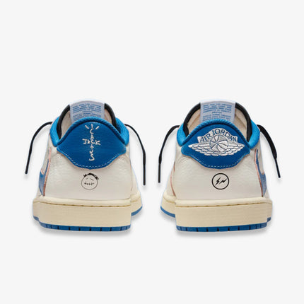 Air Jordan 1 Low OG SP x Travis Scott x Fragment Design 'Sail / Military Blue' (2025) | SOLE SERIOUSS [5]