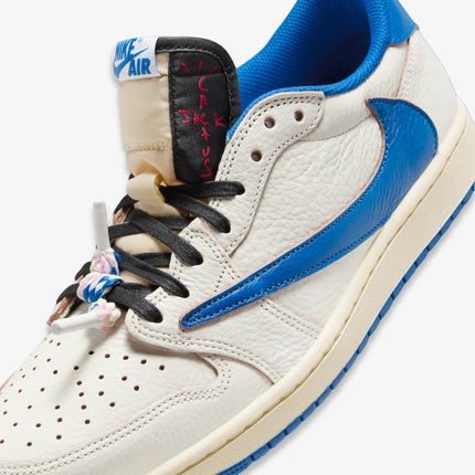 Air Jordan 1 Low OG SP x Travis Scott x Fragment Design 'Sail / Military Blue' (2025) | SOLE SERIOUSS [7]