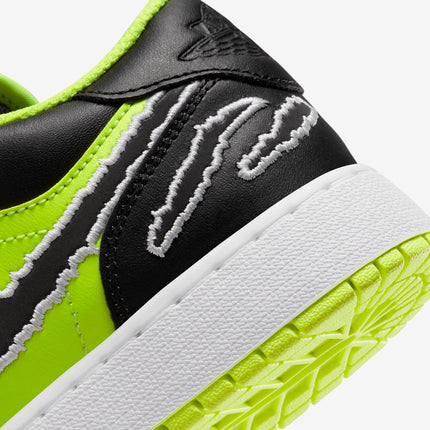 Air Jordan 1 Low SE 'Black Cat Volt' (2023) (GS) | SOLE SERIOUSS [7]