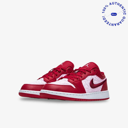 Air Jordan 1 Low SE 'Red Quilt / Valentine's Day' (2020) (GS) | SOLE SERIOUSS [2]