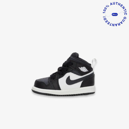 Air Jordan 1 Mid 'Black / Off Noir Toe' (2024) (TD) | SOLE SERIOUSS [1]