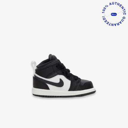 Air Jordan 1 Mid 'Black / Off Noir Toe' (2024) (TD) | SOLE SERIOUSS [2]
