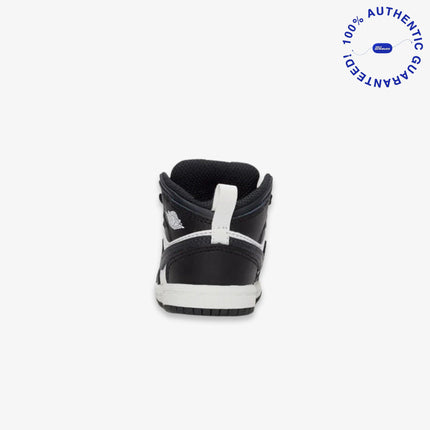 Air Jordan 1 Mid 'Black / Off Noir Toe' (2024) (TD) | SOLE SERIOUSS [4]