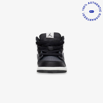 Air Jordan 1 Mid 'Black / Off Noir Toe' (2024) (TD) | SOLE SERIOUSS [5]