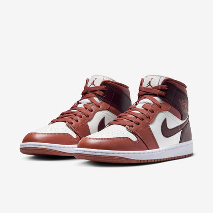 Air Jordan 1 Mid 'Dusty Peach / Night Maroon' (2024) (Womens) | SOLE SERIOUSS [3]