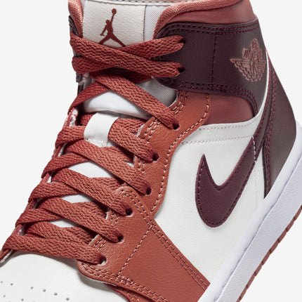 Air Jordan 1 Mid 'Dusty Peach / Night Maroon' (2024) (Womens) | SOLE SERIOUSS [6]