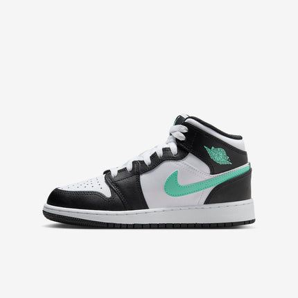 Air Jordan 1 Mid 'Green Glow' (2024) (GS) | SOLE SERIOUSS [1]