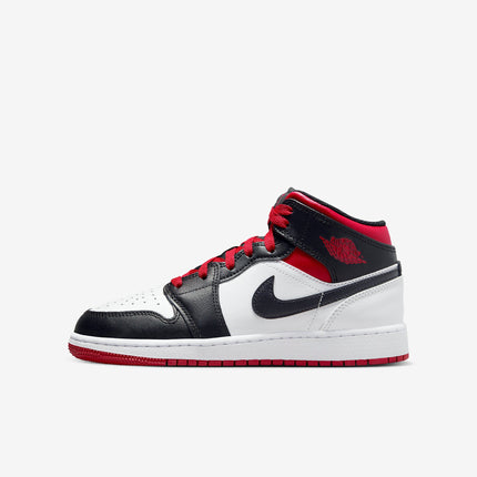 Air Jordan 1 Mid 'Gym Red / Black Toe' (2023) (GS) | SOLE SERIOUSS [1]