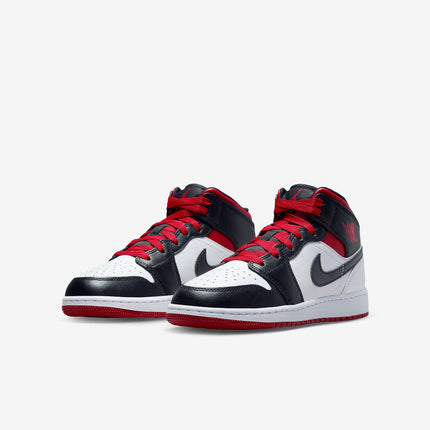 Air Jordan 1 Mid 'Gym Red / Black Toe' (2023) (GS) | SOLE SERIOUSS [3]