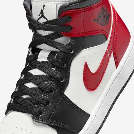 Air Jordan 1 Mid 'Gym Red / Off Noir' (2023) (Womens) | SOLE SERIOUSS [6]