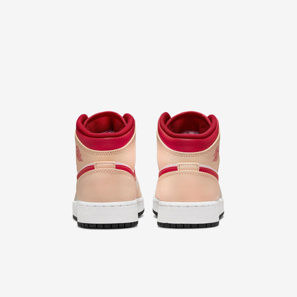 Air Jordan 1 Mid 'Light Curry Cardinal Red' (2022) (GS) | SOLE SERIOUSS [5]