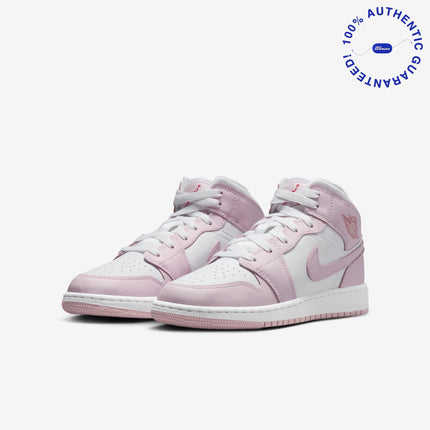 Air Jordan 1 Mid 'Pink Foam / Fire Red' (2024) (GS) | SOLE SERIOUSS [3]