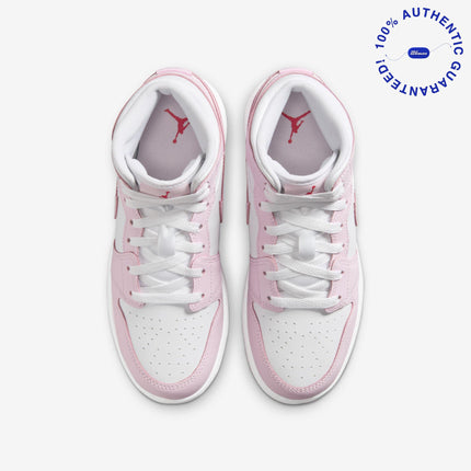 Air Jordan 1 Mid 'Pink Foam / Fire Red' (2024) (GS) | SOLE SERIOUSS [4]