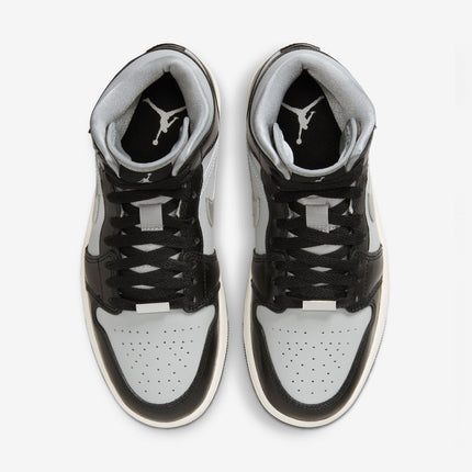Air Jordan 1 Mid SE 'Black / Metallic Silver' (2023) (Womens) | SOLE SERIOUSS [4]