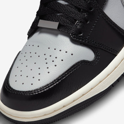 Air Jordan 1 Mid SE 'Black / Metallic Silver' (2023) (Womens) | SOLE SERIOUSS [6]