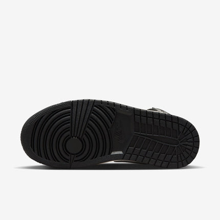 Air Jordan 1 Mid SE 'Black / Metallic Silver' (2023) (Womens) | SOLE SERIOUSS [8]