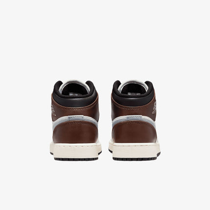 Air Jordan 1 Mid SE 'Brown / Blue Grey' (2024) (GS) | SOLE SERIOUSS [5]