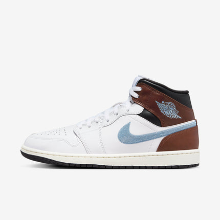 Air Jordan 1 Mid SE 'Brown / Blue Grey' (2024) | SOLE SERIOUSS [1]