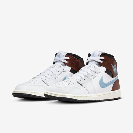 Air Jordan 1 Mid SE 'Brown / Blue Grey' (2024) | SOLE SERIOUSS [3]